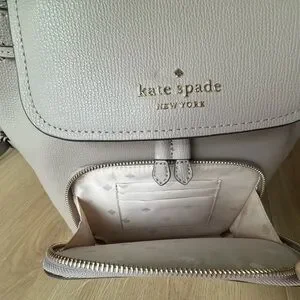kate spade | Bags | Kate Spade Light Purplish Gray Leather 